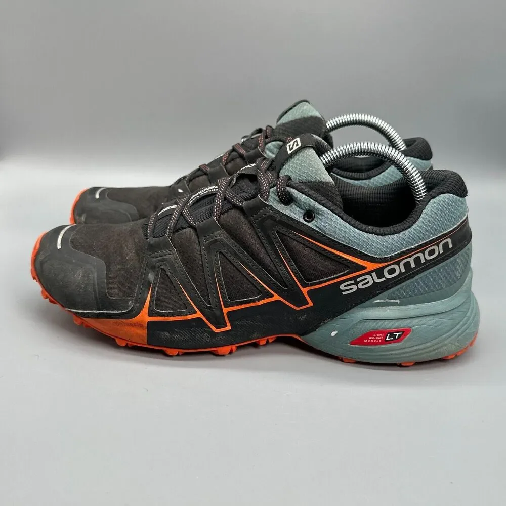 Salomon Speedcross Vario Men's 10.5 Black Athletic Shoes Low Top Sneakers 398415_5